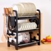 Stainless Steel Dish Storage Rack